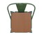 Flash Furniture 30" Green Metal Counter Stool-Teak Poly Seat CH-31320-30GB-GN-PL2T-GG - alternate 6